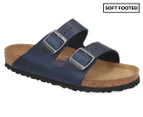 Birkenstock Unisex Arizona Soft Footbed Regular Fit Sandals - Blue