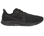 Nike Men's Air Zoom Pegasus 36 Running Shoes - Black/Grey