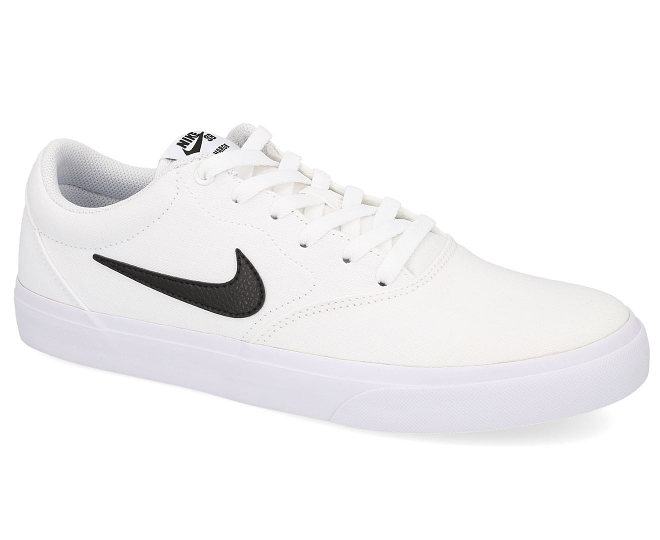 Nike Men's SB Charge Canvas Sneakers - White-Black/White-Gum/Light ...