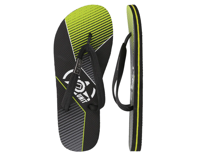 Unit Men's Sonic Thongs - Black/Multi