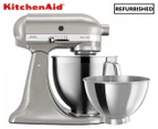 KitchenAid KSM177 Artisan Stand Mixer REFURB - Brushed Nickel