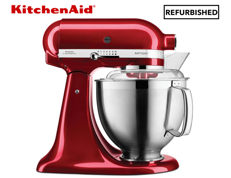 KitchenAid KSM177 Artisan Stand Mixer REFURB - Candy Apple Red