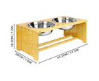 Raised Pet Bowls | For Dogs & Cats | M&W Medium