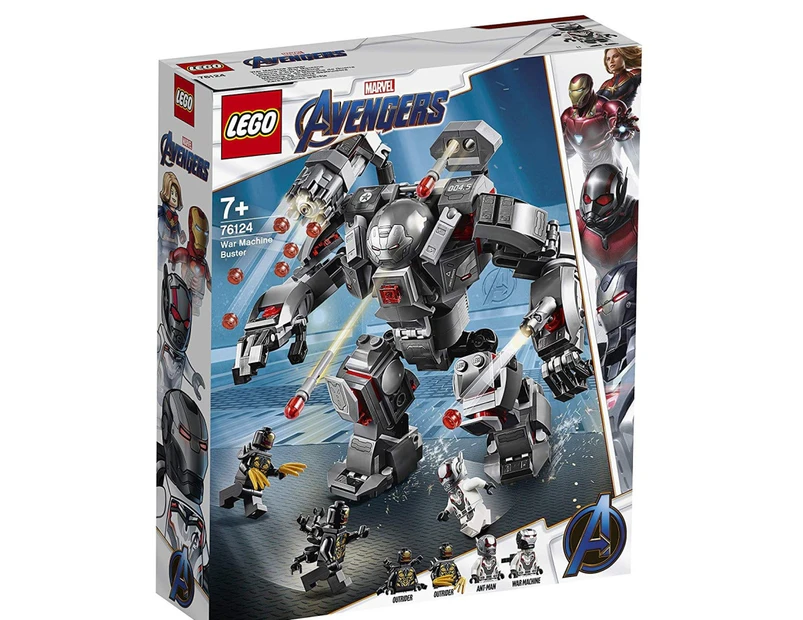 LEGO® 76124 War Machine Buster Super Heroes Avengers Endgame