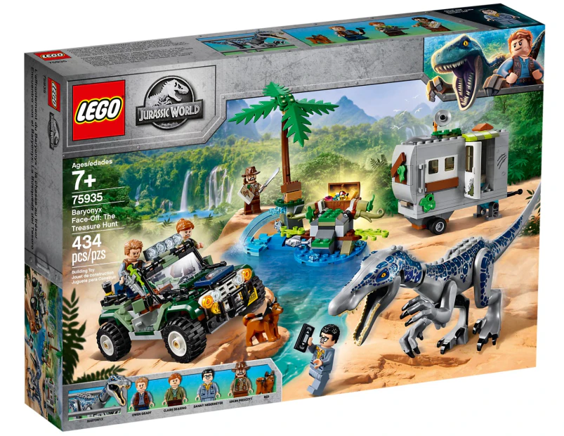 LEGO 75935 Baryonyx Face-Off: The Treasure Hunt Jurassic World