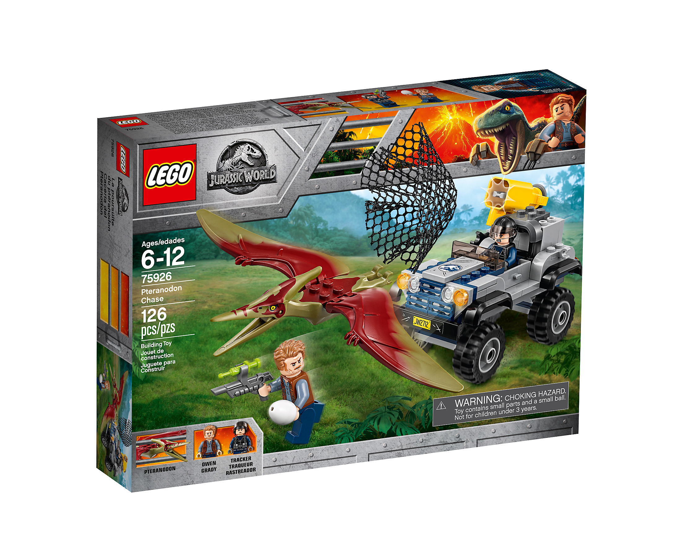 LEGO 75926 Pteranodon Chase JURASSIC WORLD Catch