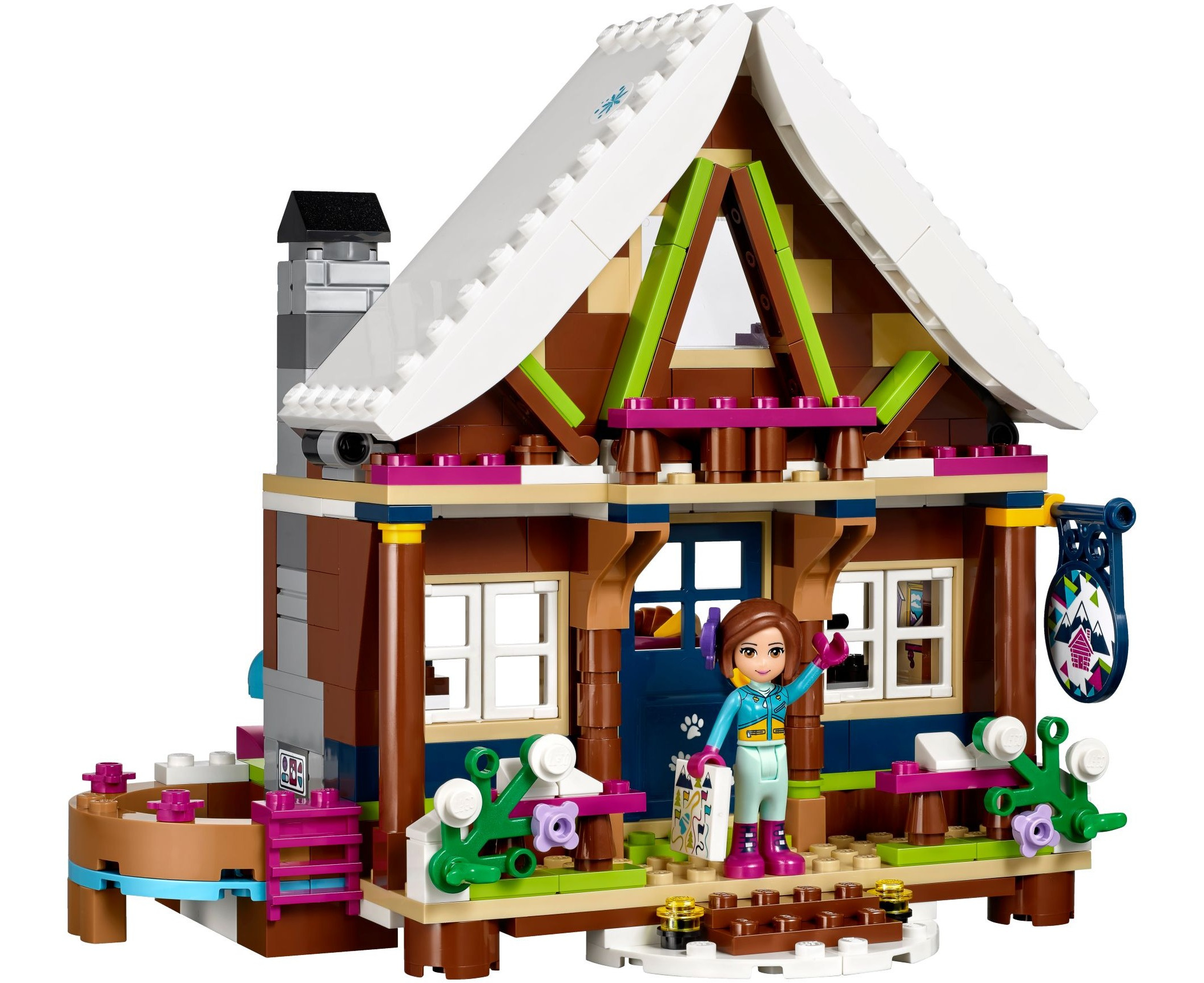 Lego friends 41323 snow resort chalet new arrivals