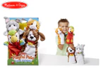 Melissa & Doug Playful Pets Animal Hand Puppets 4-Pack