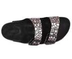 Birkenstock Women's Arizona Narrow Fit Sandals - Metallic Stones Black