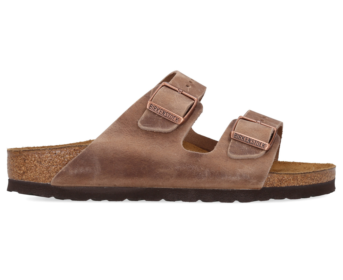 birkenstock arizona leather tobacco sandals