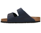 Birkenstock Unisex Arizona Soft Footbed Regular Fit Sandals - Blue