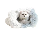 Pet Bed,Legendog Soft Plush Washable Cat Sleeping Bolster