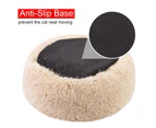 Pet Bed,Legendog Slip-proof Soft Round Cat Cushion Bolster