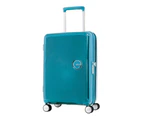 American Tourister Curio Expander Carry On Luggage - Turquoise