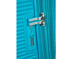 American Tourister Curio Expander Carry On Luggage - Turquoise