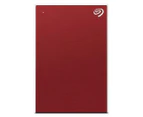 Seagate 4TB Backup Plus Portable Hard Drive - Red