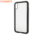Cygnett Ozone Tempered Glass Case For iPhone XS Max - Black