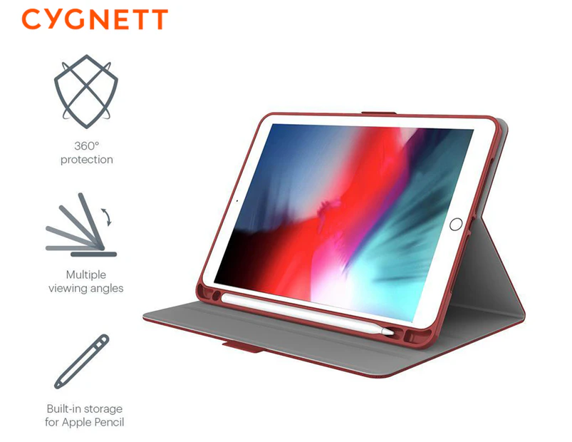 Cygnett TekView Slimline Case For iPad 9.7-Inch - Red