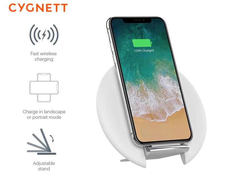 Cygnett Prime 10W Wireless Phone Charger