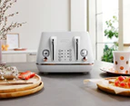 DéLonghi Distinta Moments 4-Slice Toaster - Sunshine White CTIN4003W