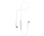 Wireless Bluetooth Sports Stereo Earphone Headphone Headset For iPhone Samsung-white