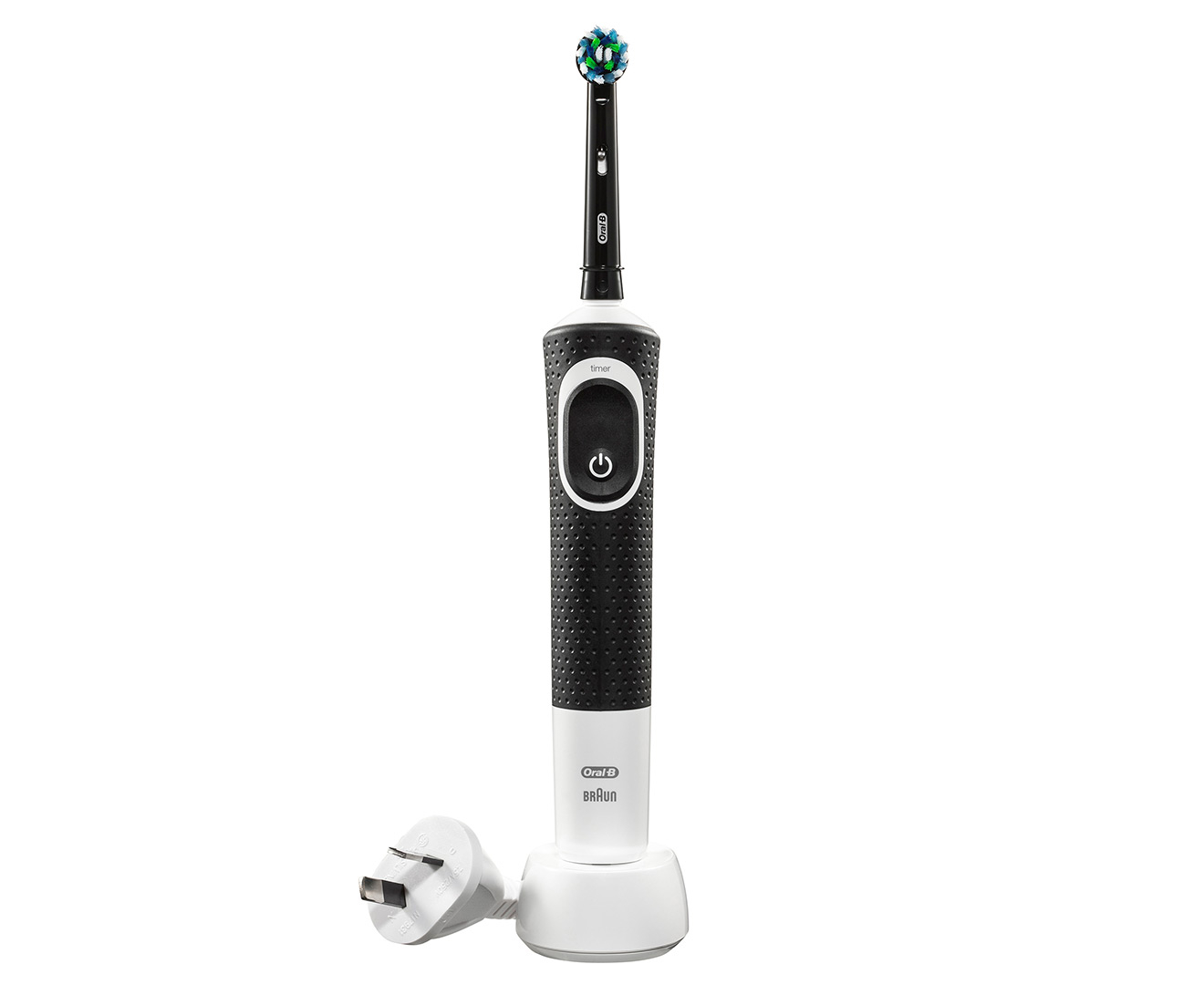 Oral-B Pro 100 CrossAction Electric Toothbrush - Midnight Black | Catch ...