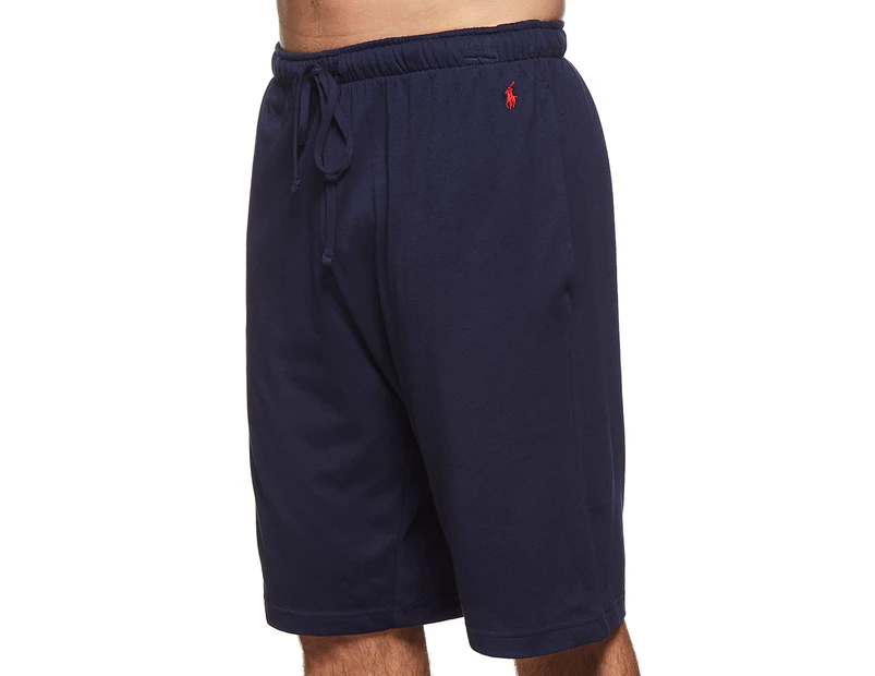 Polo Ralph Lauren Men's Supreme Comfort Pajama Shorts - Cruise Navy/Red