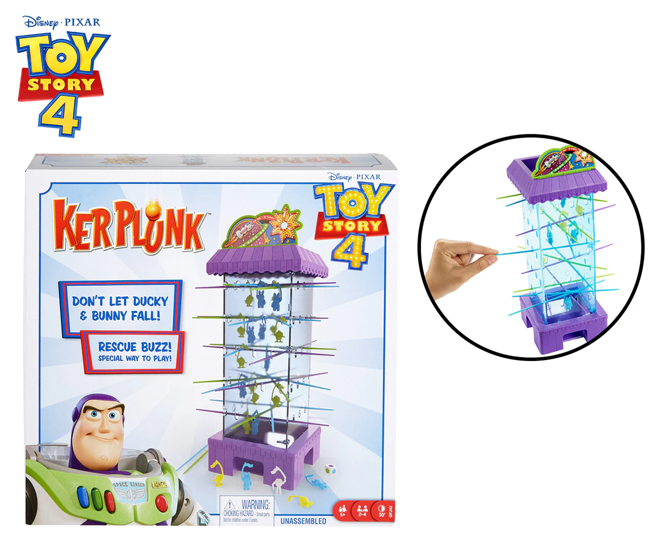 Disney Pixar Toy Story 4 Kerplunk Game