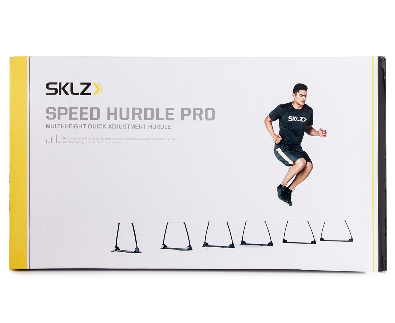 SKLZ 6 Piece Speed Hurdles Pro Black Yellow M.catch .au