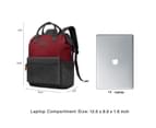 BRINCH Laptop Backpack 14.6 Inch Wide Open Computer Backpack Laptop Bag-Red 7
