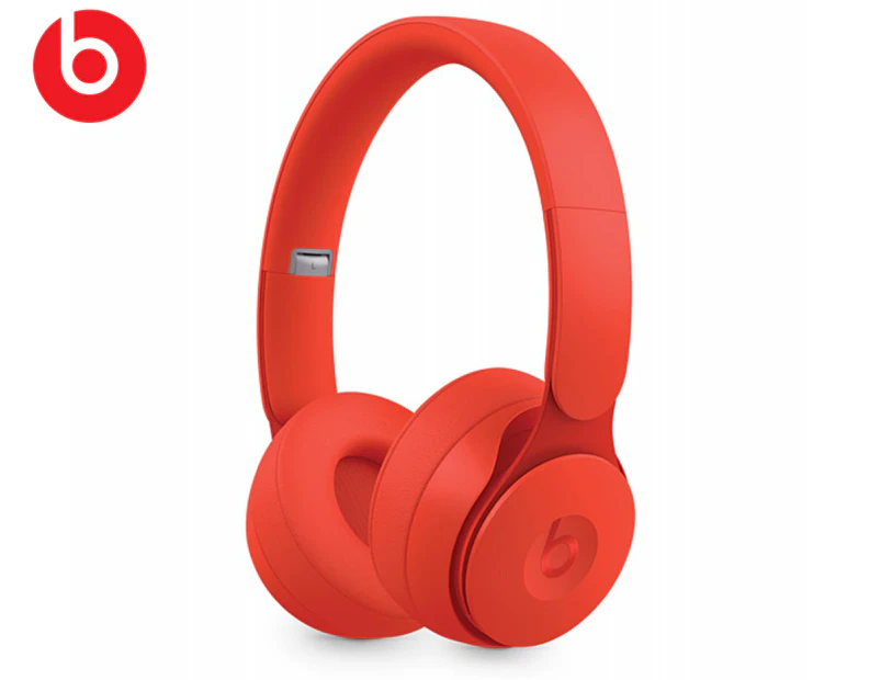 Beats Solo Pro Wireless Noise Cancelling Headphones - Red