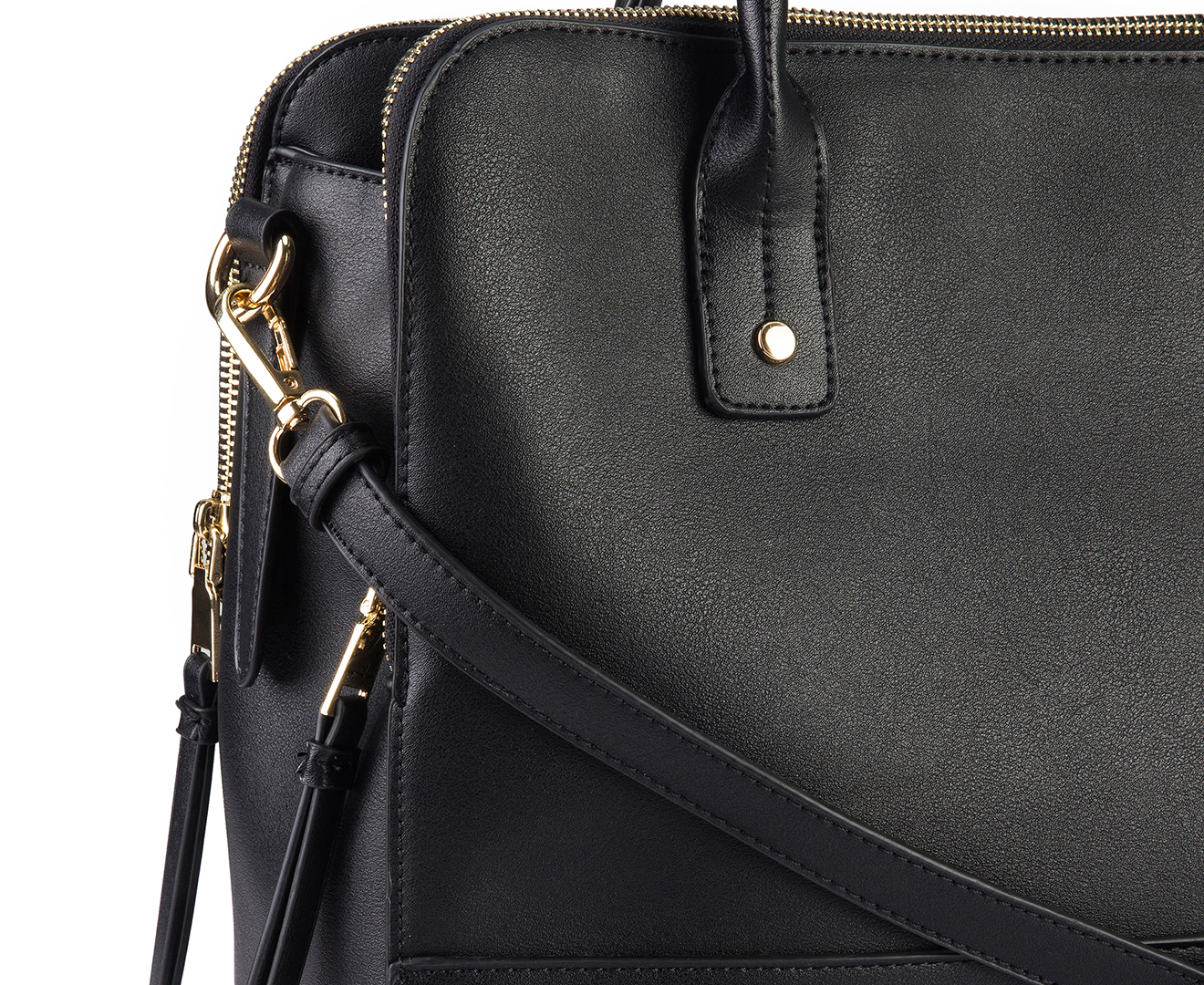 Kate Hill Ivy Shoulder Bag - Black | Catch.com.au