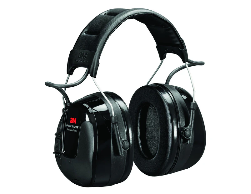 3M™ PELTOR™ WorkTunes™ Pro AM/FM Radio Headset, 32 dB, Black, Headband, HRXS221A