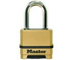 Excell Combination Padlock - Dial - Steel - 50 mm x 9 mm x 38 mm - M175DLFAU - Master Lock