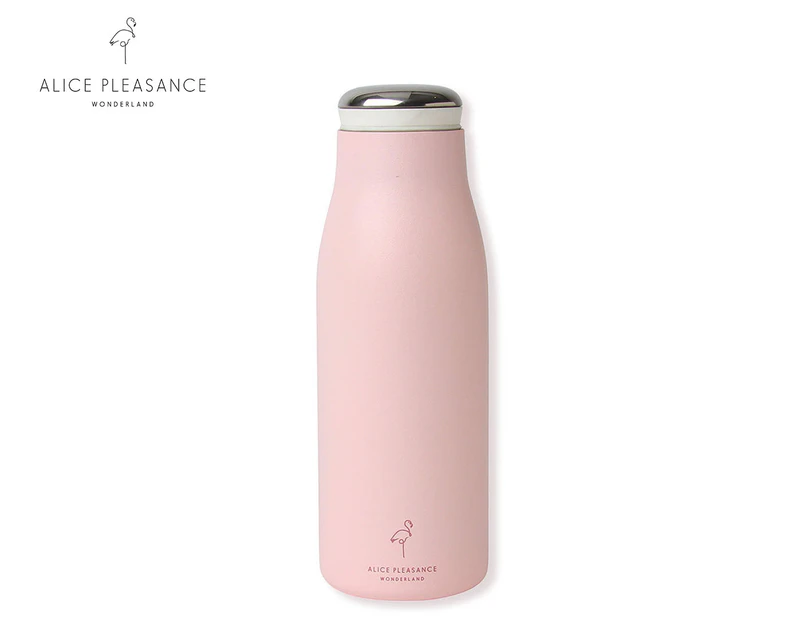 Alice Pleasance Wonderland 360mL Drink Me Insulated Drink Bottle - Pink