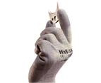 Ansell - Cut Resistant Gloves - Medium Duty - Polyurethane Coat  - HyFlex® 11-630 - Grey