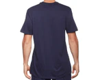 Polo Ralph Lauren Men's Supreme Comfort Crewneck Tee / T-Shirt / Tshirt - Cruise Navy/Red