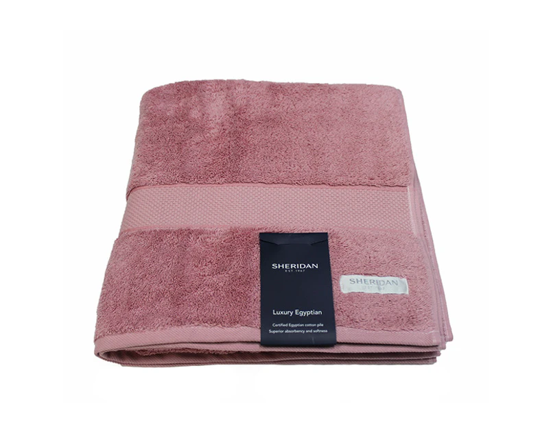 Sheridan Luxury Egyptian Cotton Bath Towel Rosebud