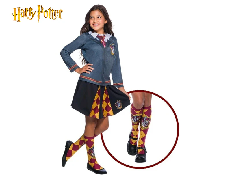 Harry Potter Kids' Knee-High Socks - Gryffindor