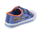 Leomil Paw Patrol Childrens/Kids Chase Touch Fastening Canvas Shoes (Blue) - FS5316