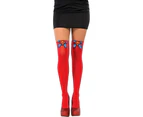 Supergirl Adult Thigh Highs Stockings