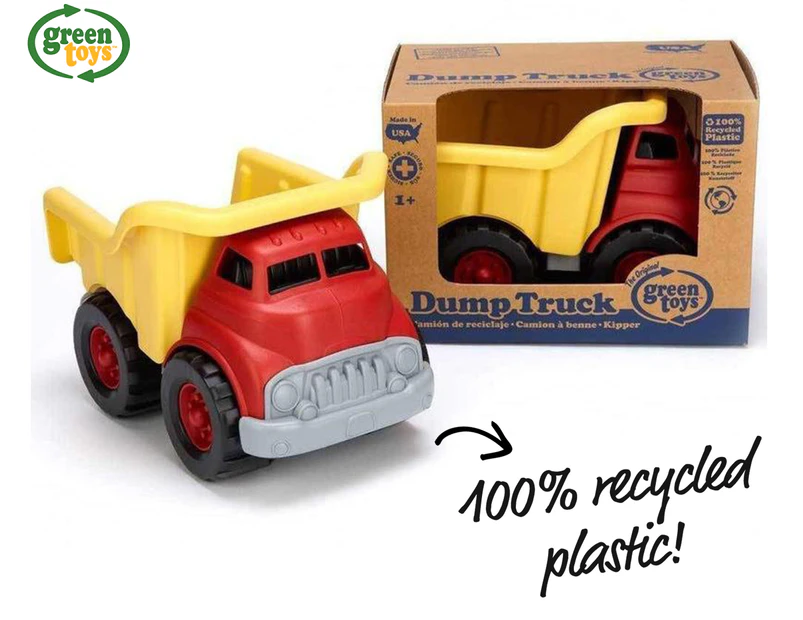Green Toys Dump Truck - Yellow/Red/Multi