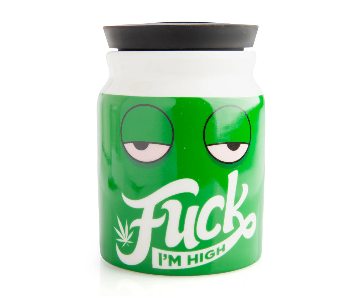 Large F*ck I'm High Stash It! Storage Jar