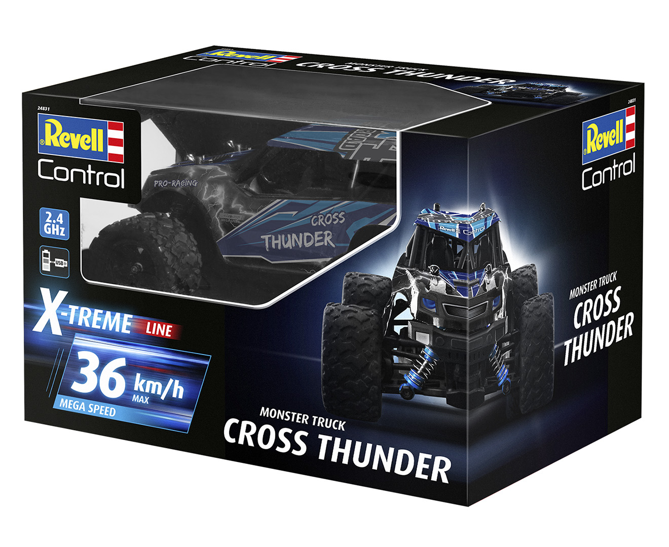 Revell Control 24831 X-Treme Cross Thunder 1:18 Véhicule RC