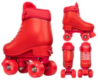 infinity SODA POP Size Adjustable Roller Skates - Cherry Cruise Red