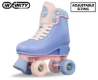 infinity SODA POP Size Adjustable Roller Skates - Bubblegum Bounce Lavendar Glitter