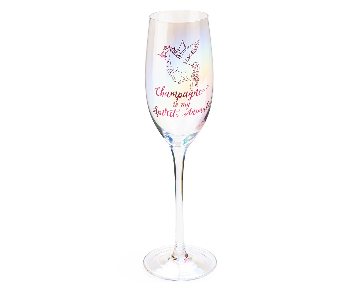 Spirit Animal Tallulah Aurora Champagne Flute