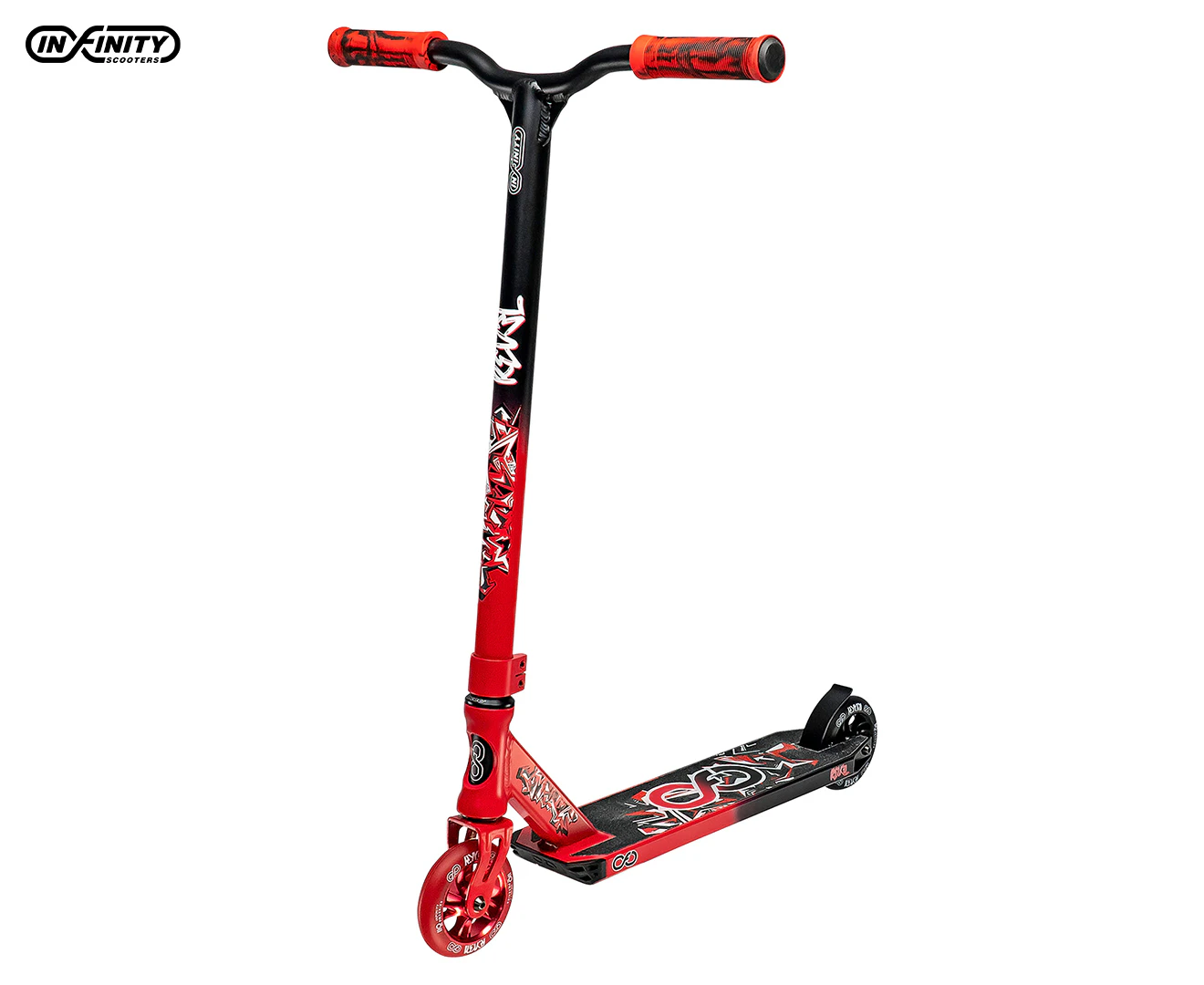 infinity REVEL Stunt Park Pro Scooter - Red/Black