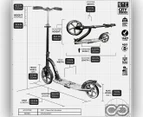 infinity NYC | NEW YORK City Big Wheel Commuter Scooter - Black