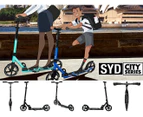 infinity SYD | Sydney City Big Wheel Commuter Scooter - Black